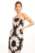 Marion Dress - Silver Bloom